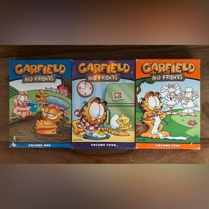 Garfield and friends DVD lot